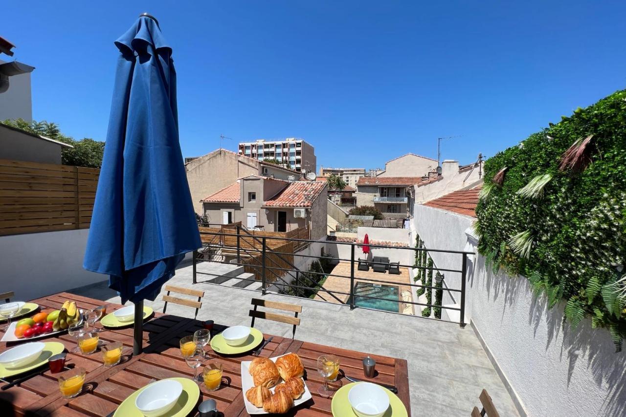 Le tropical Piscine et terrasse Centre-Ville Marseille Extérieur photo