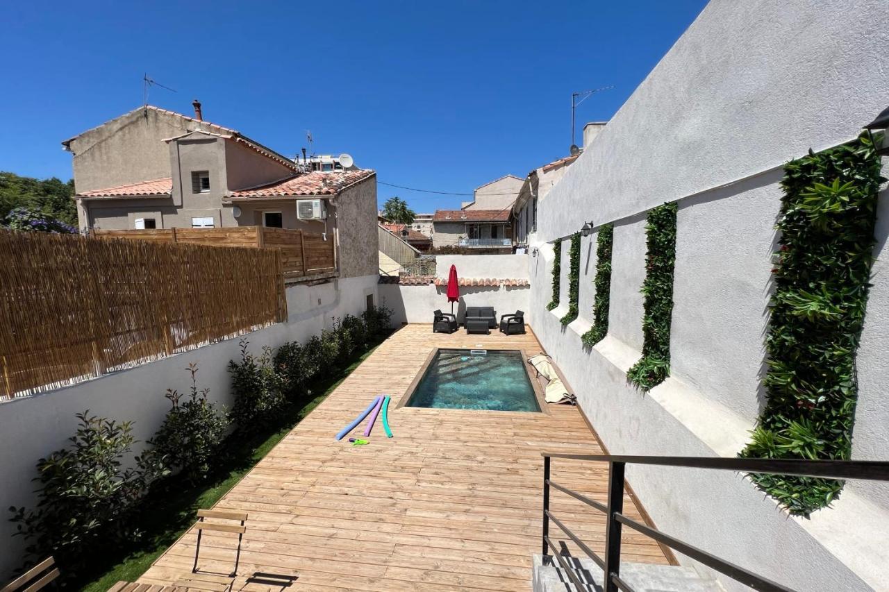 Le tropical Piscine et terrasse Centre-Ville Marseille Extérieur photo